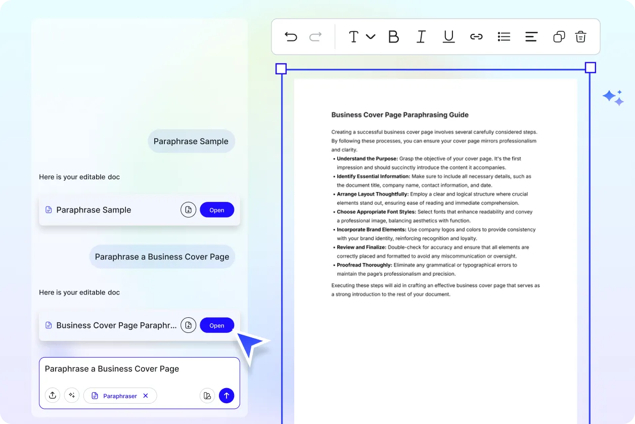 Free AI Paraphraser Generator, Online Text Rewriter Tool